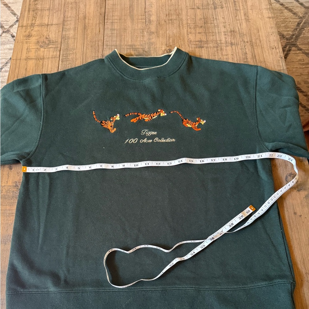 Disney Green Tigger Sweatshirt